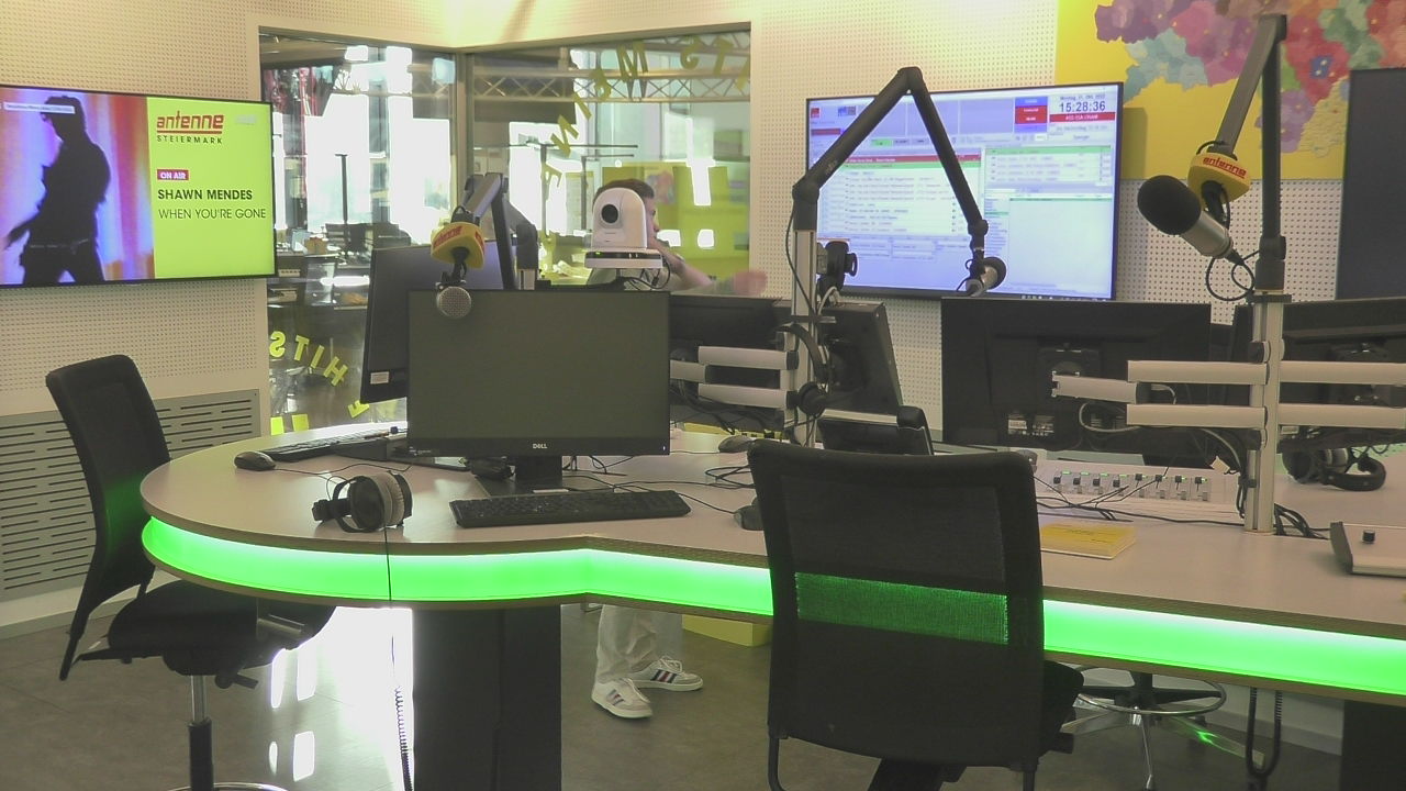 Blick ins Studio